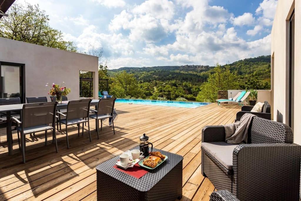 Villa Blanche, Contemporary, Cathars, Couiza, Carcassonne Buitenkant foto