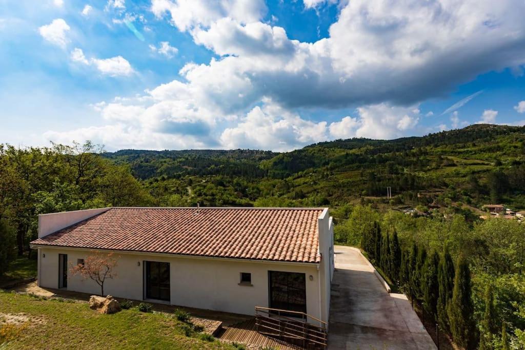 Villa Blanche, Contemporary, Cathars, Couiza, Carcassonne Buitenkant foto