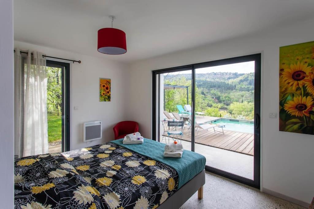 Villa Blanche, Contemporary, Cathars, Couiza, Carcassonne Buitenkant foto