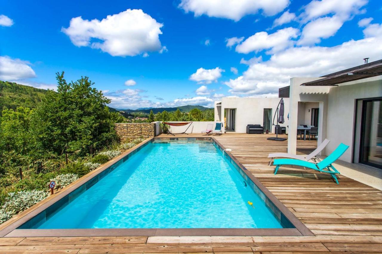 Villa Blanche, Contemporary, Cathars, Couiza, Carcassonne Buitenkant foto