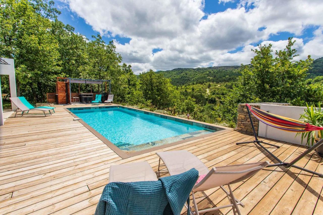 Villa Blanche, Contemporary, Cathars, Couiza, Carcassonne Buitenkant foto