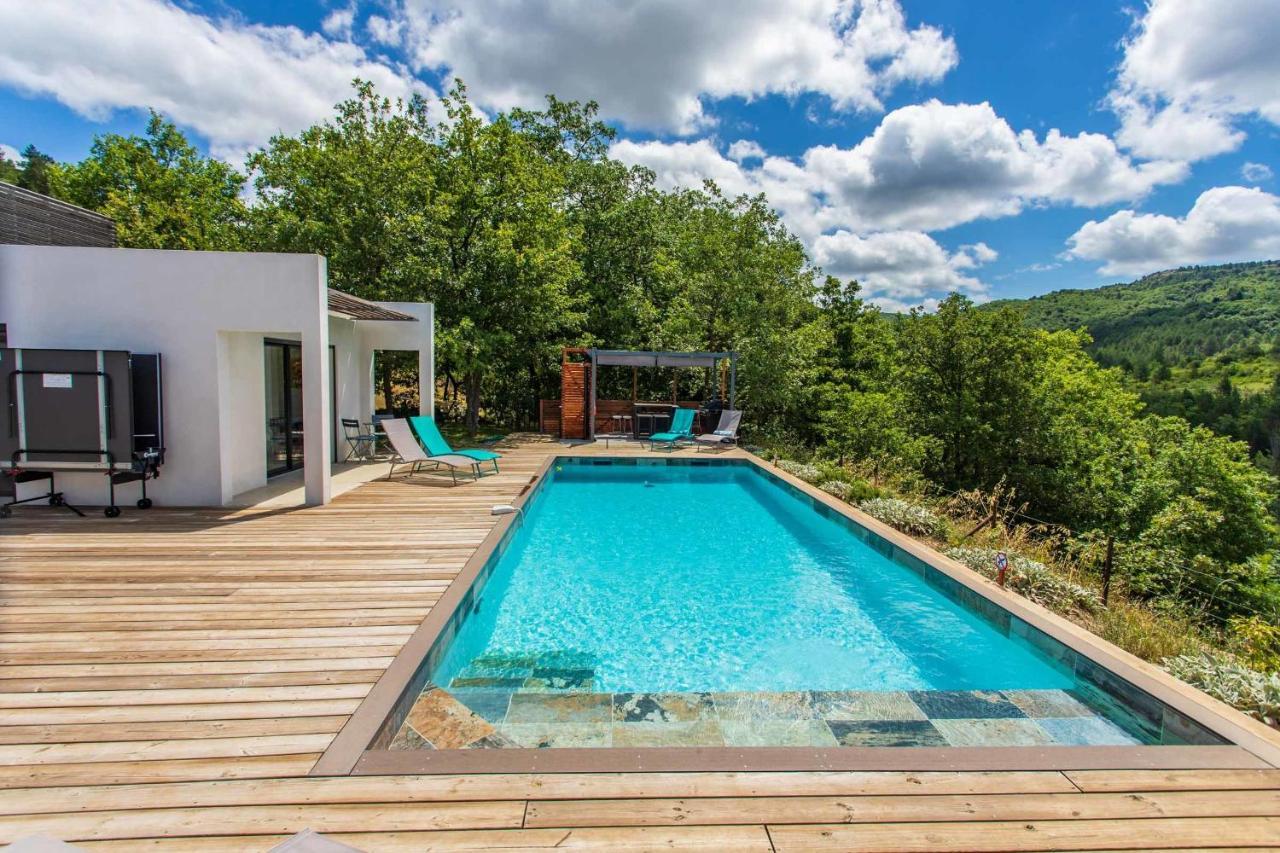 Villa Blanche, Contemporary, Cathars, Couiza, Carcassonne Buitenkant foto