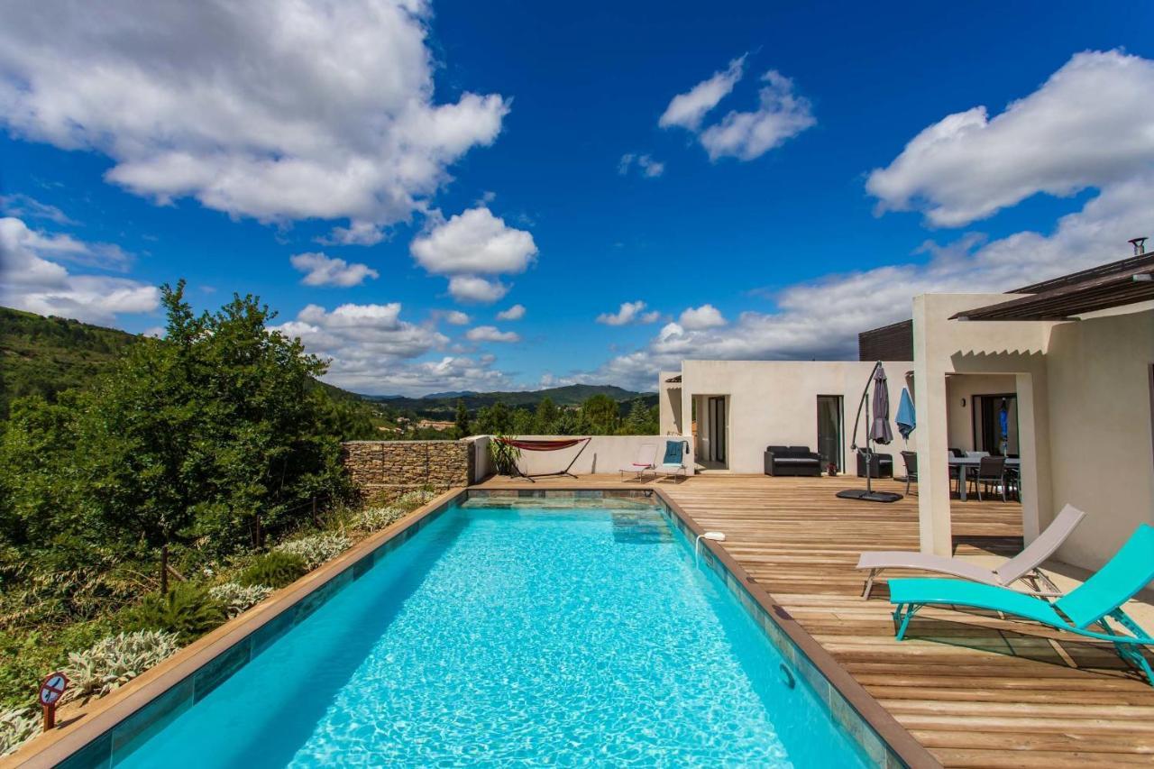 Villa Blanche, Contemporary, Cathars, Couiza, Carcassonne Buitenkant foto
